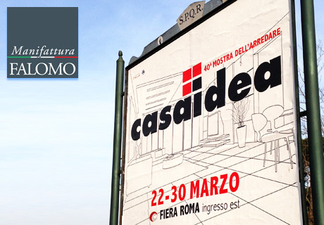 Manifattura Falomo alla Fiera Casaidea di Roma: non mancare!